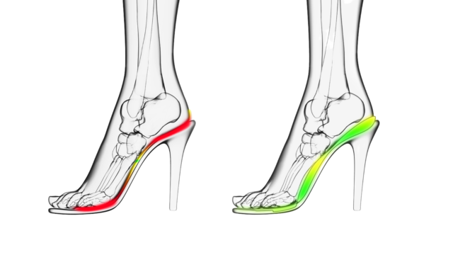Walking in high heels without pain - Stinaa.J