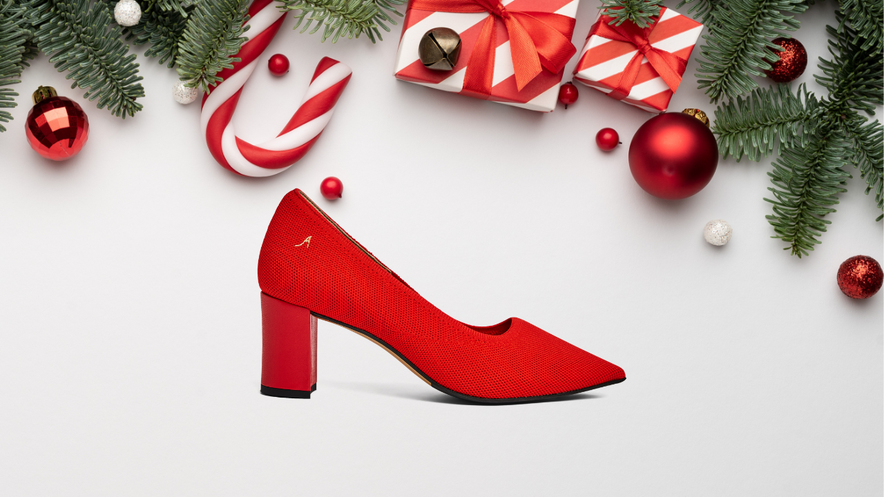 Skor i julklapp | Pumps med ortopedisk insida | Stinaa.J Officiell Butik